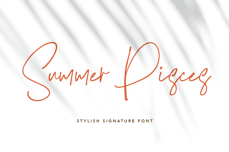 Summer Pisces Font