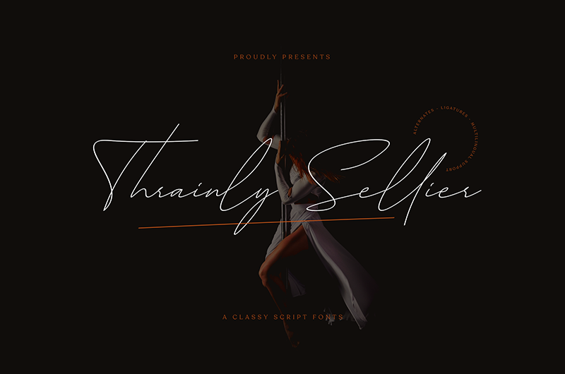 Thrainly Sellier Font