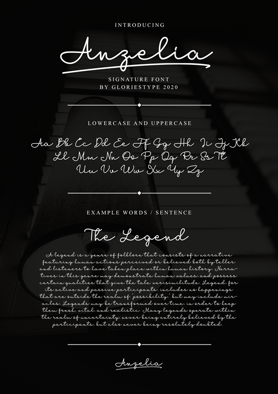Anzelia Font