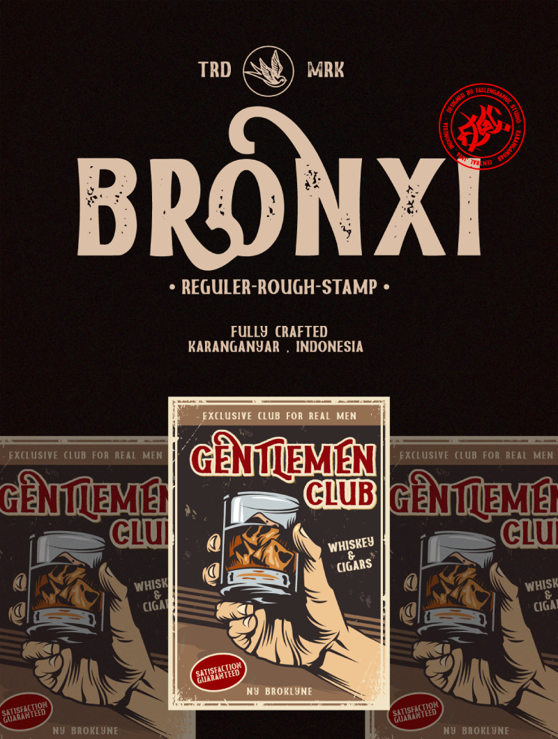 Bronxi Font