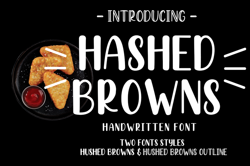 Hashed Browns Font