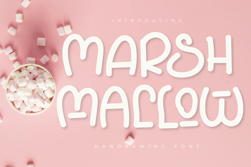 Marsh Mallow Font