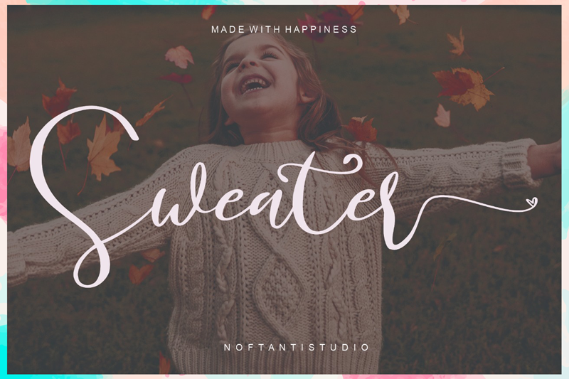 Sweater Script Font