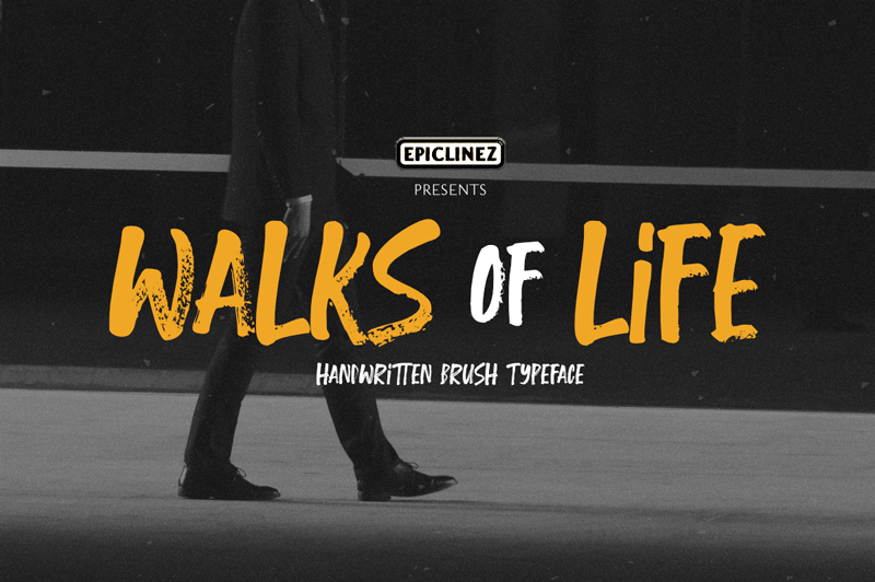 Walks Of Life Font