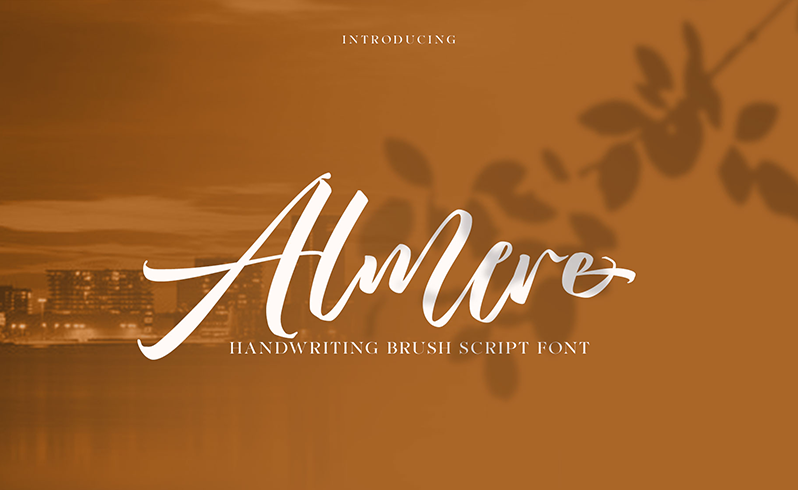Almere Script Font