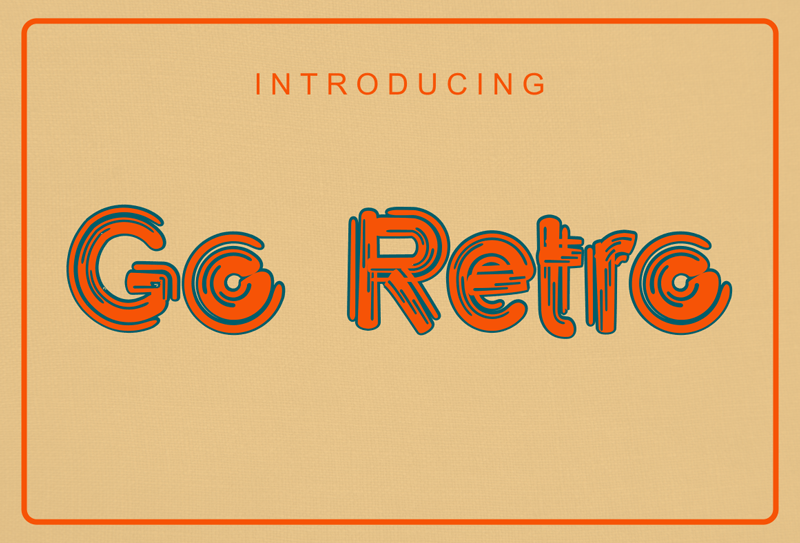 Go Retro Font