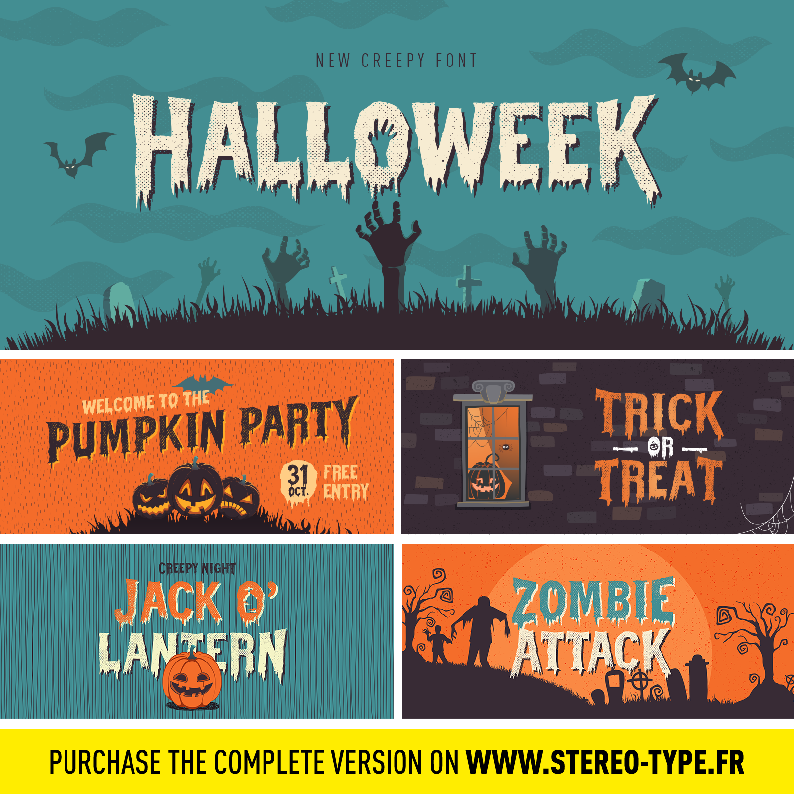 Halloweek Font