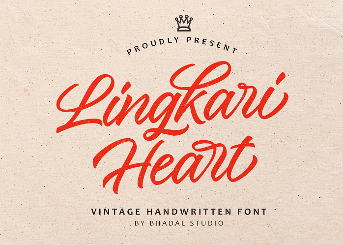 Lingkari Heart Font