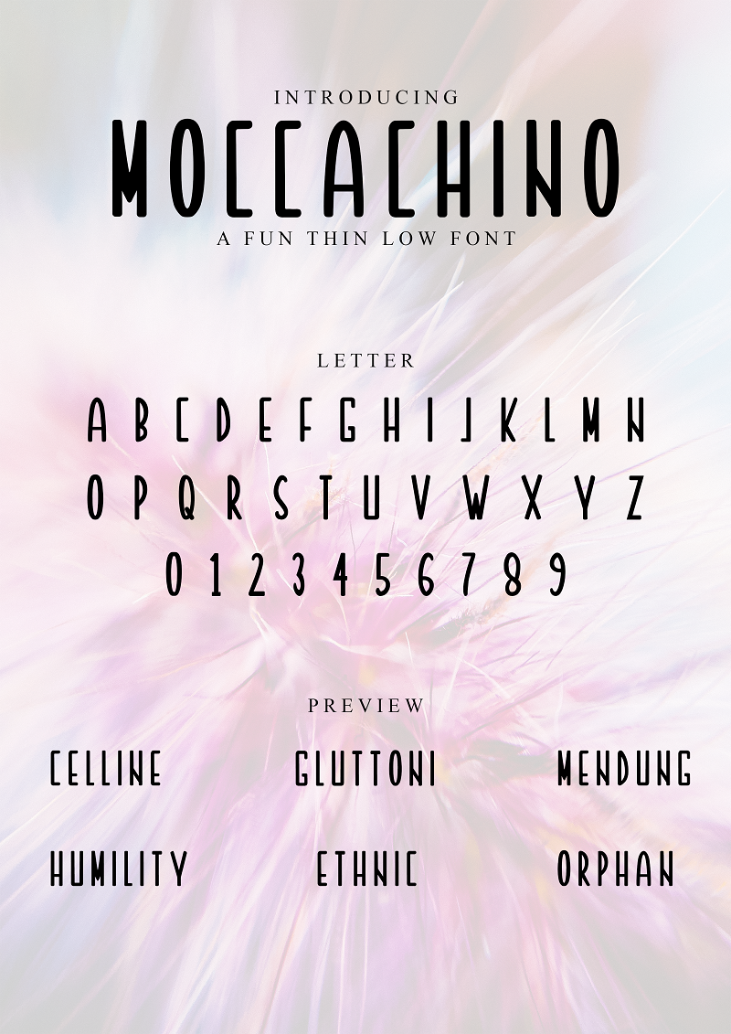 Moccachino Font
