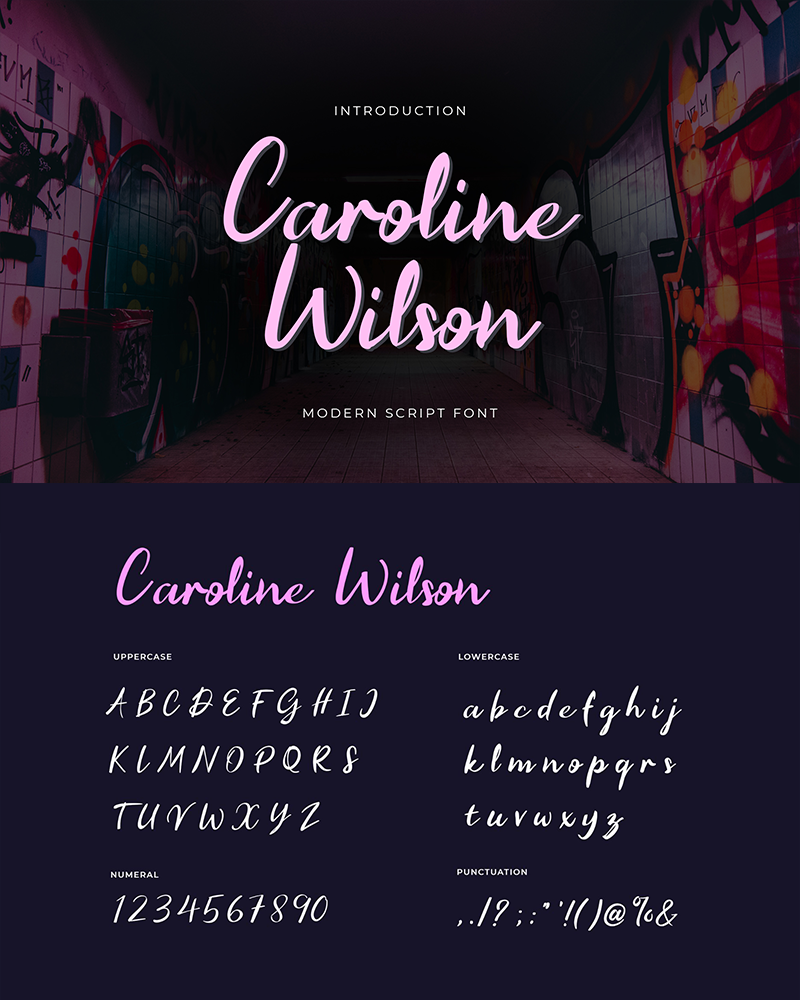 Caroline Wilson Font