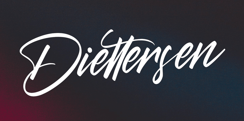 Diettersen Font