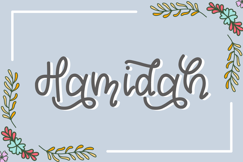 Hamidah Font