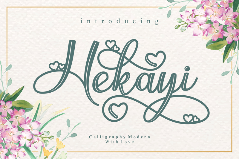 Hekayi Font