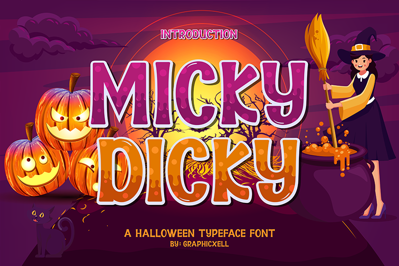 Micky Dicky Font