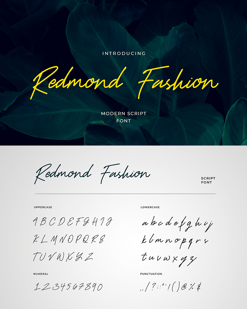 Redmond Fashion Font