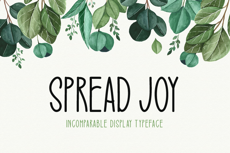 Spread Joy Font