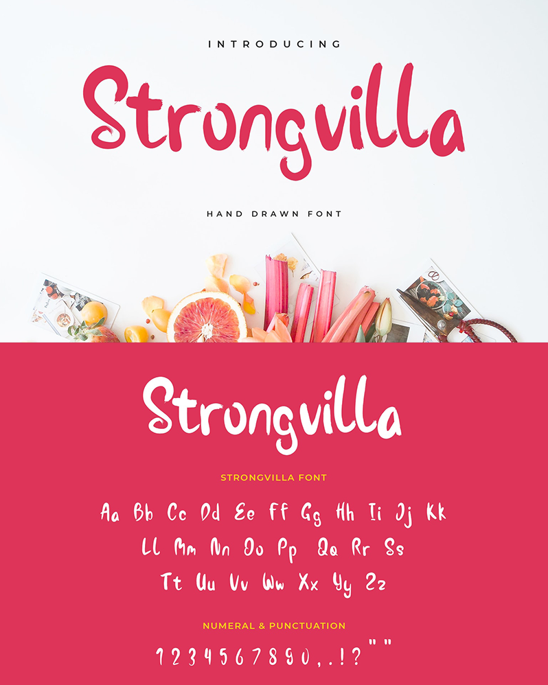 Strongvilla Font