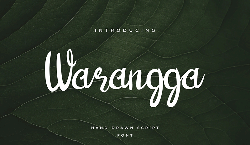 Warangga Font