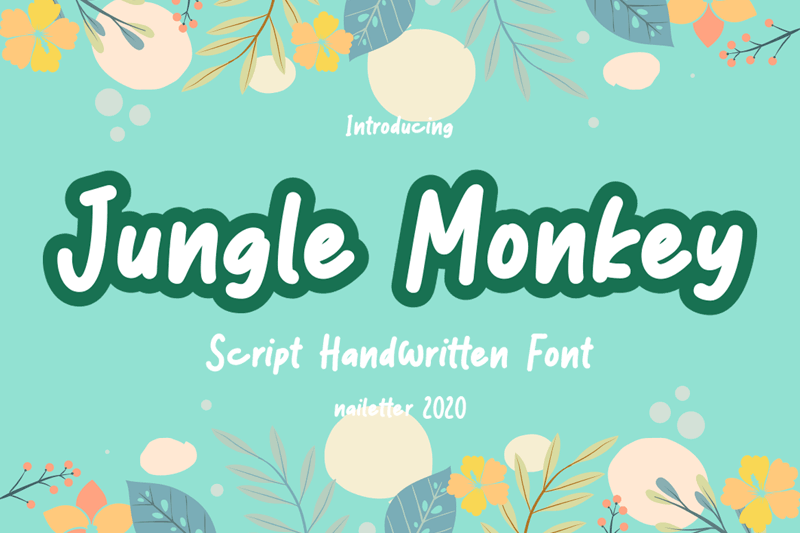Jungle Monkey Font