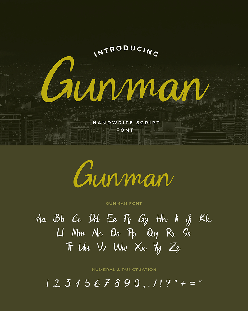 Gunman Font