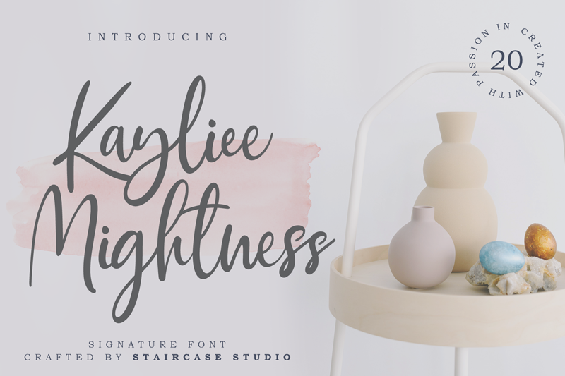 Kayliee Mightness Font
