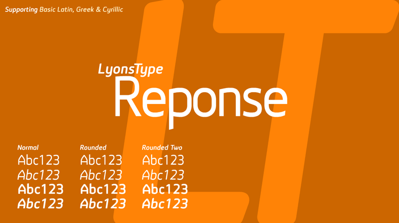 LT Reponse Font