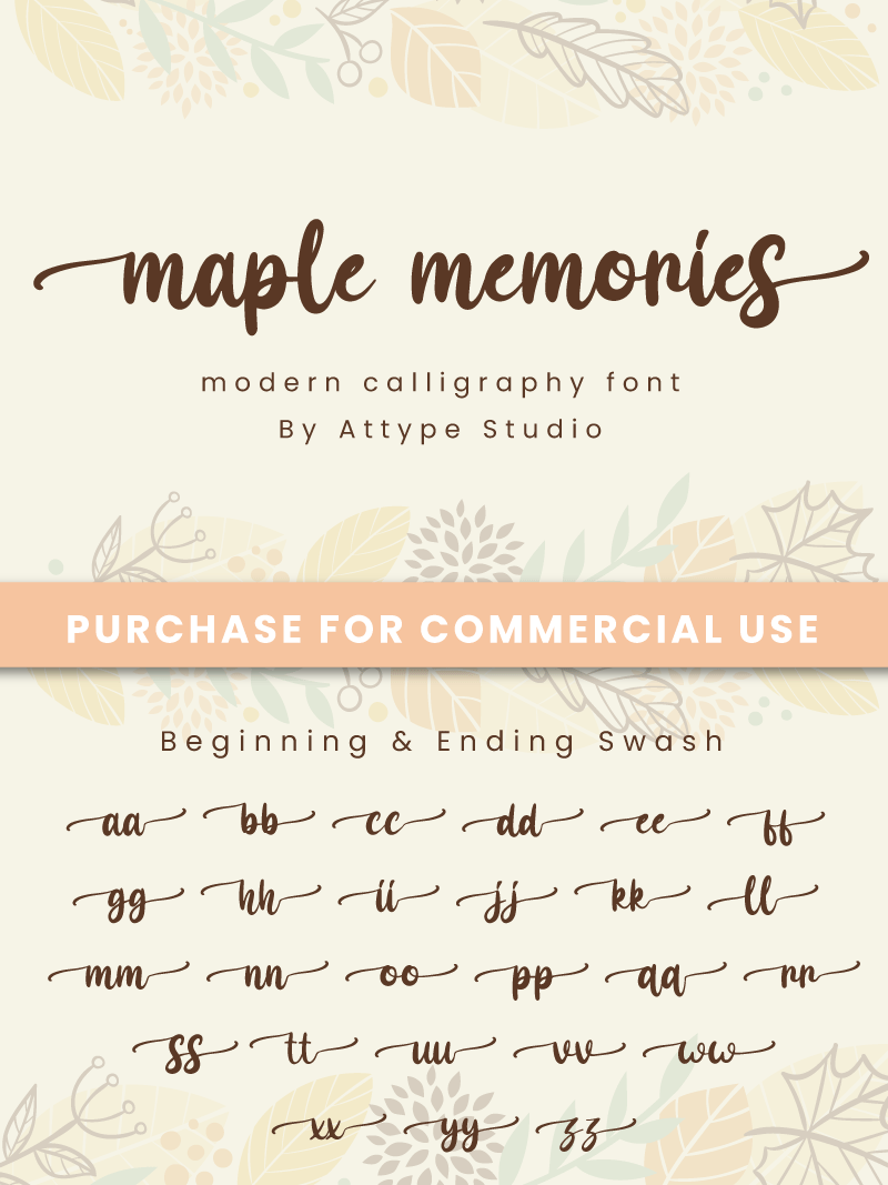 Maple Memories Font