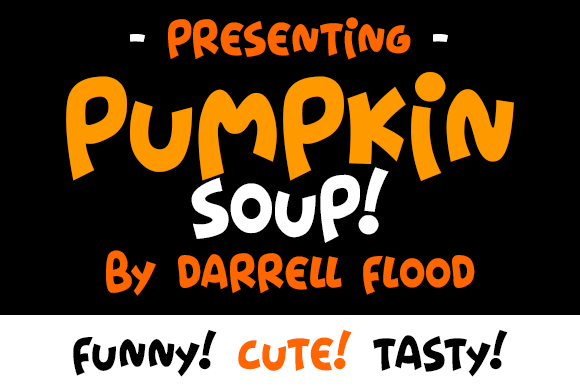 Pumpkin Soup Font