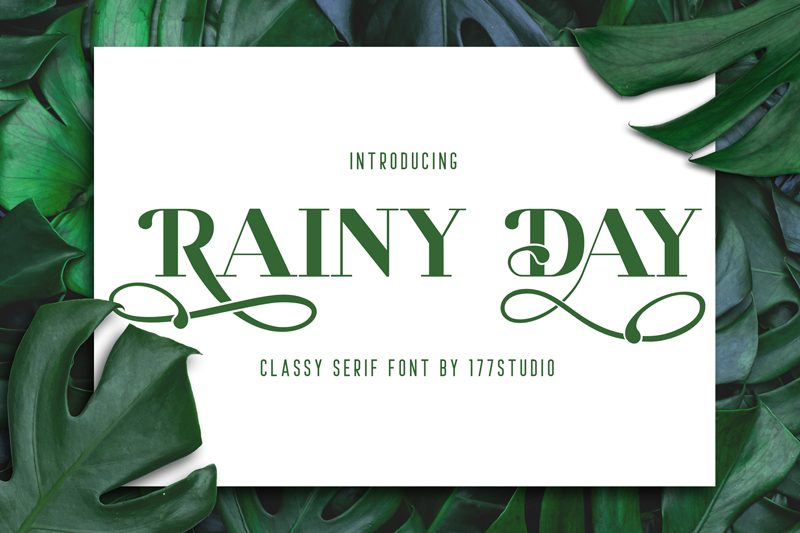 Rainy Day Font