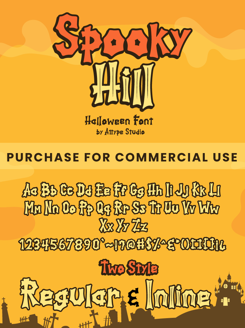 Spooky Hill Font