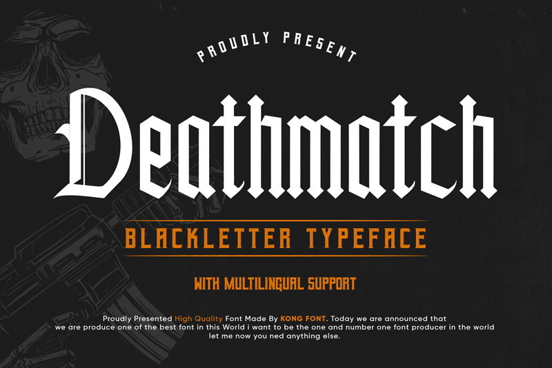 Deathmatch Font