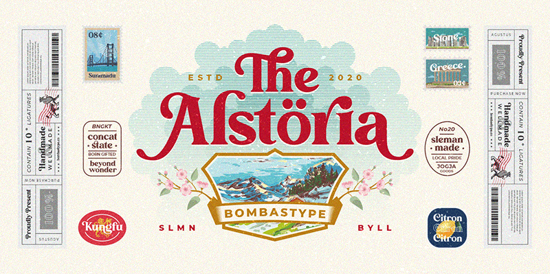 Alstoria Font