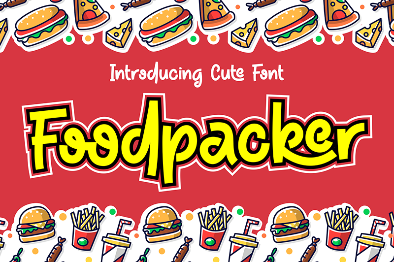 Foodpacker Font
