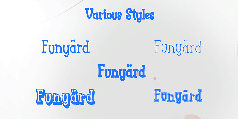 Funyard Font