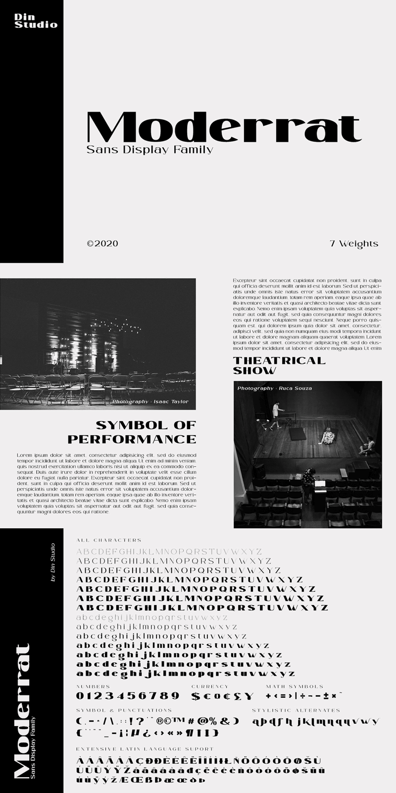 Moderrat Font