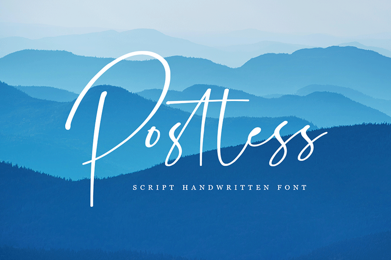 Postless Font