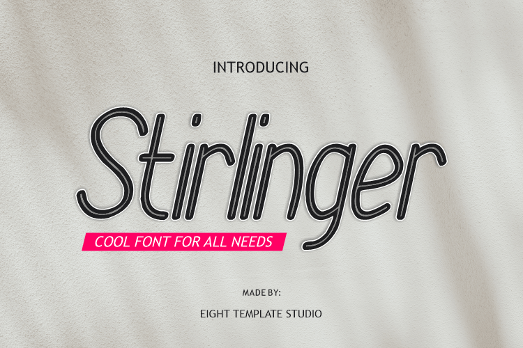 Stirlinger Font