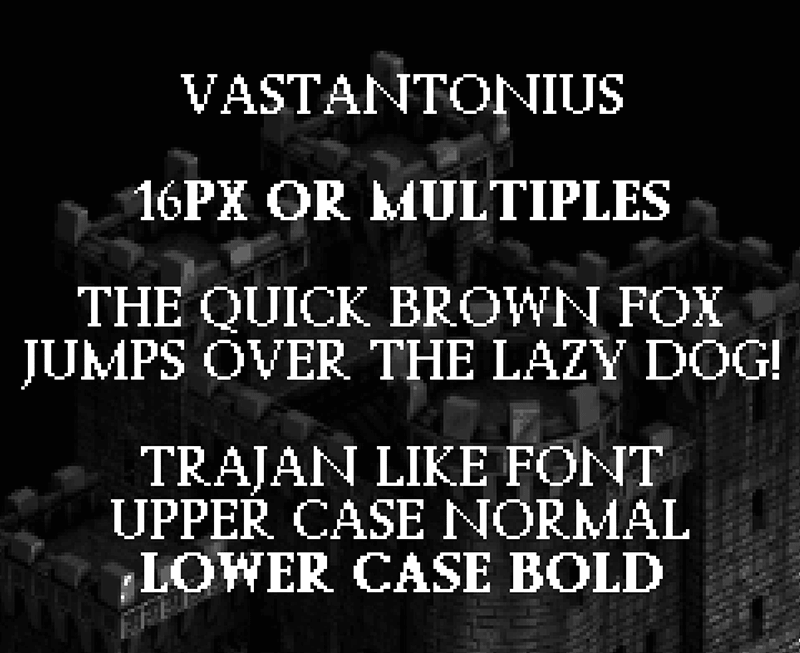 Vastantonius Font