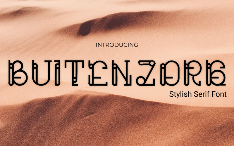 Buitenzorg Font