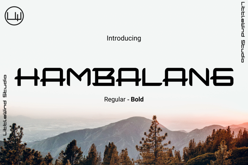 Hambalang Font
