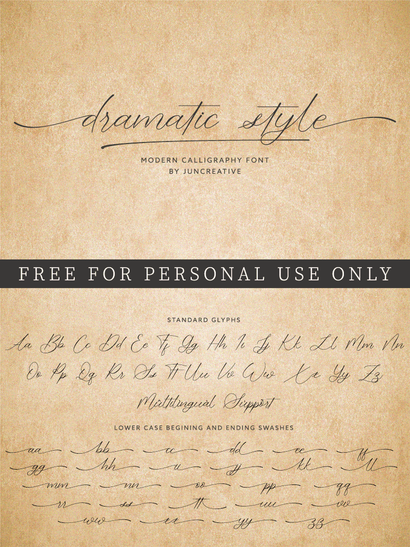 Dramatic Style Font