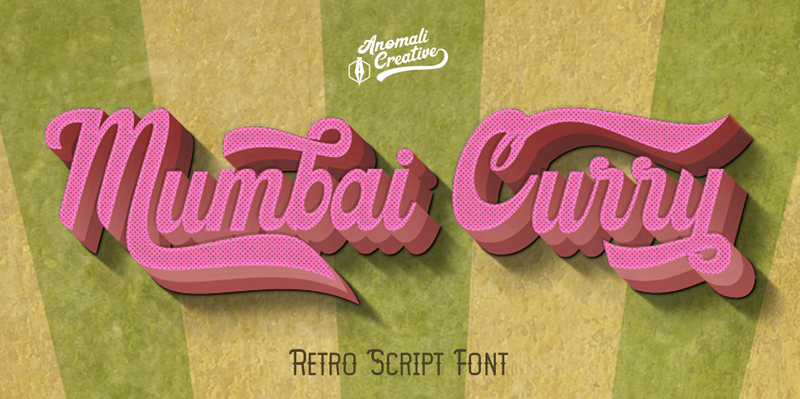 Mumbai Curry Font