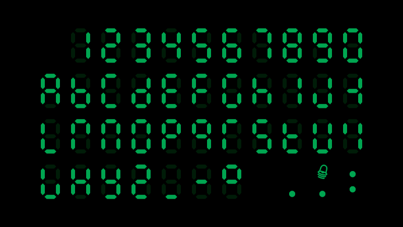 E1234 Font