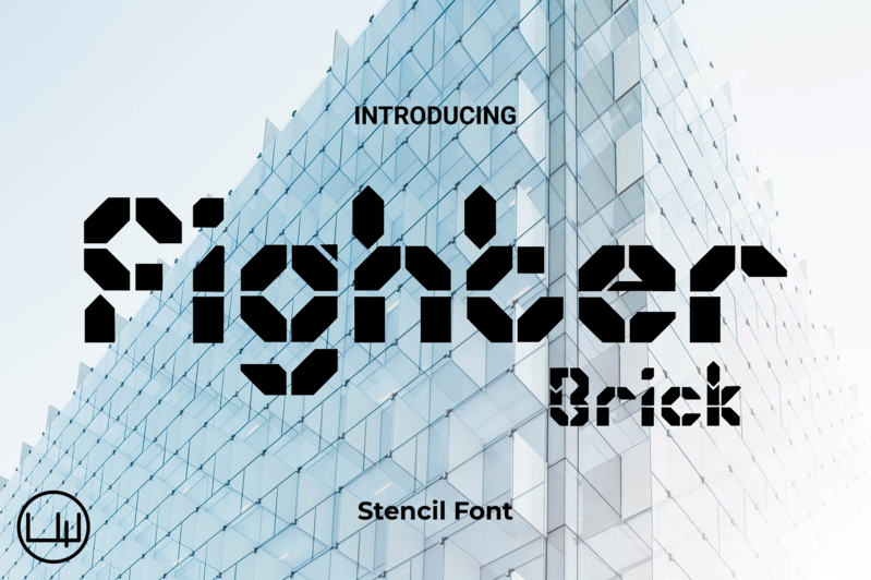 Fighter Brick Font