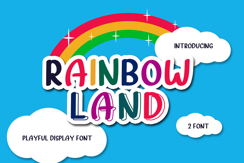 Rainbow Land Font
