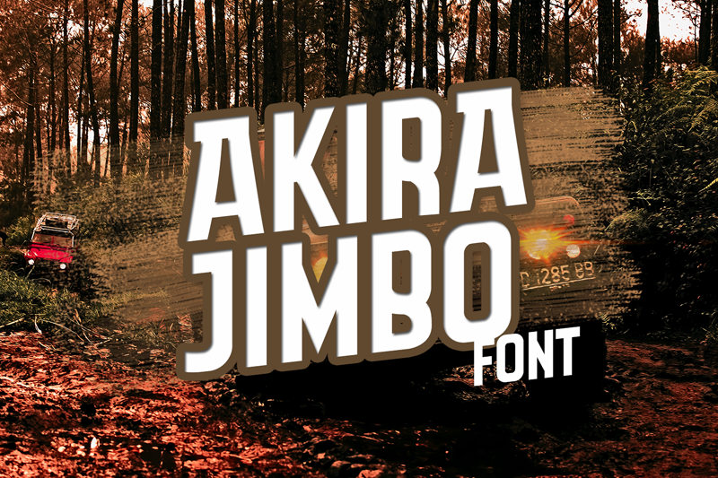 Akira Jimbo Font
