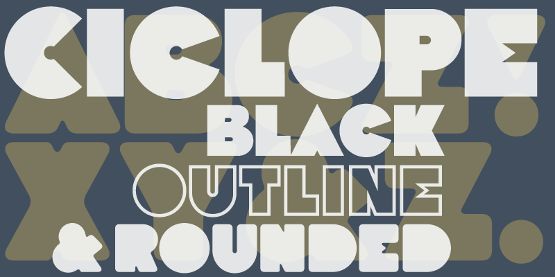 Ciclope Font
