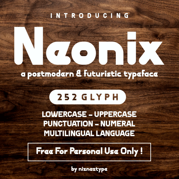 Neonix Font