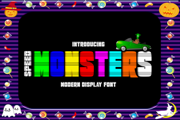 Speed Monsters Font