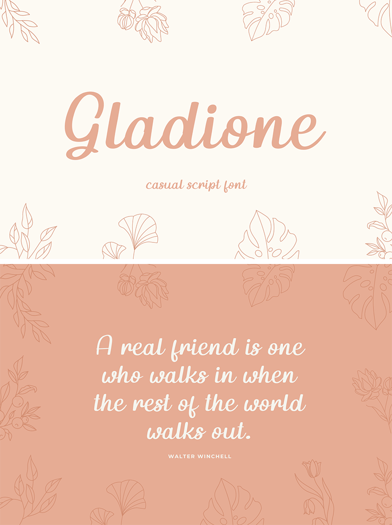 Gladione Font